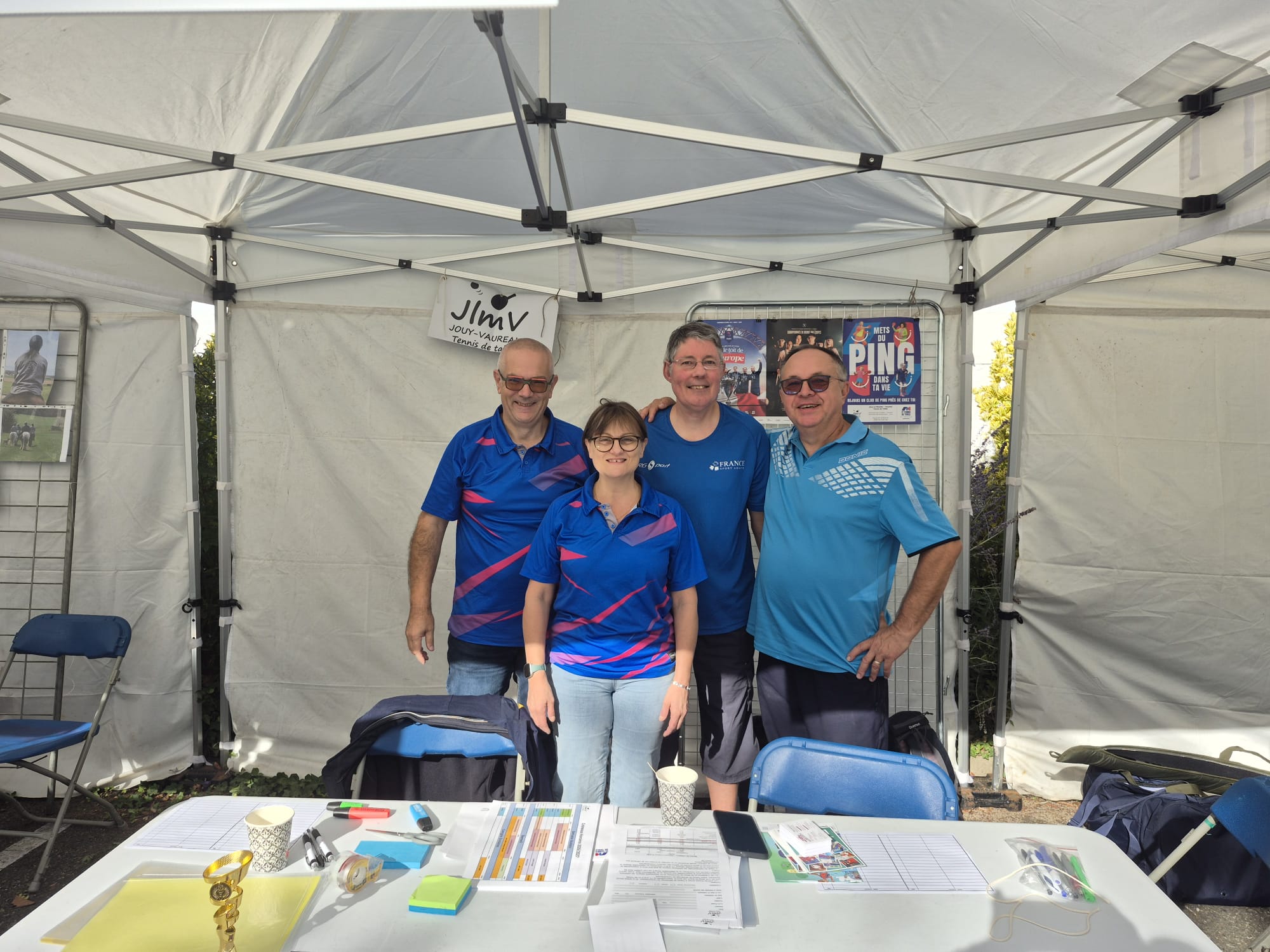 Équipe et membres du club
